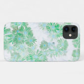 Blasstürkise Pastel Wild Blume iPhone 11 Fall Case-Mate iPhone Hülle (Rückseite (Horizontal))