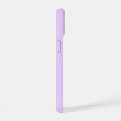 Blassviolett iPhone 15 Hülle (Rechte Seite)