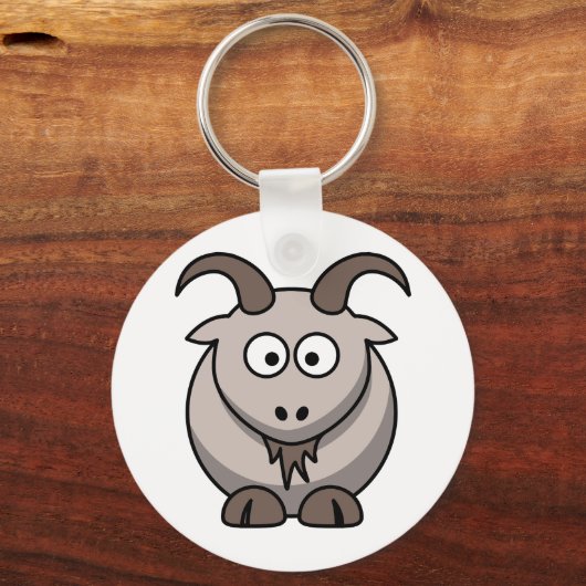 Blassziege Schlüsselanhänger (Vorderseite)