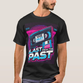 Blast aus der letzten Retro-VHS- und Diskettenlauf T-Shirt