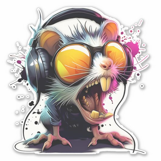 Blast Aus: Neuner Besenmodus Aufkleber (Vorderseite)