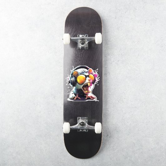 Blast Aus: Neuner Besenmodus Aufkleber (Skateboard)