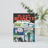 Blast Bennett auf dem Eisplaneten, Seite 7 Postkarte (Stehend Vorderseite)