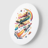 BLAST BEYOND Bounds Clock  Große Wanduhr (Winkel)