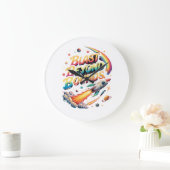 BLAST BEYOND Bounds Clock  Große Wanduhr (Zuhause)
