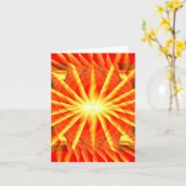 Blast des Sonnenscheins...... Karte (Gelbe Blume)