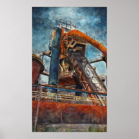 Blast Furnace Poster (Vorne)