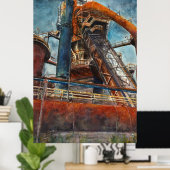 Blast Furnace Poster (Heimbüro)