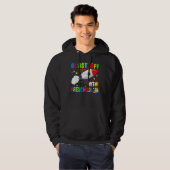 Blast Off Into Preschool Rocket Outer Space Back T Hoodie (Vorne ganz)