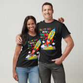 Blast Off Into Third Grade First Day Of School  T-Shirt (Unisex)