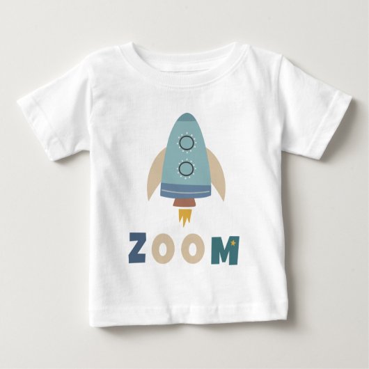 Blast Off Zoom Erster Ausflug um die Sonne Baby T-shirt (Vorderseite)
