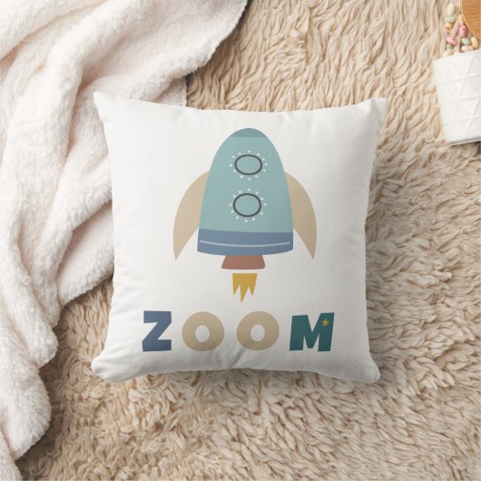 Blast Off Zoom Erster Ausflug um die Sonne Kissen (Decke)