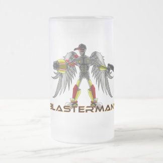 Blastermann Liter-Glas Mattglas Bierglas