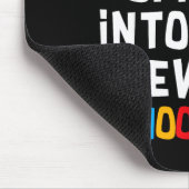 Blasting Off Into A New School Year First Day Teac Mousepad (Ecke)