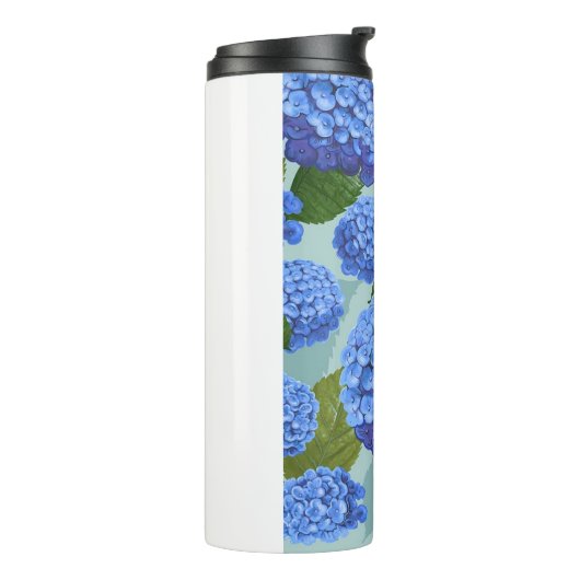 Blätenmuster Thermosbecher (Nach links gedreht)