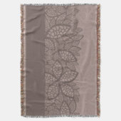 Blatmustergrenze und -hintergrund decke (Vorderseite Vertikal)