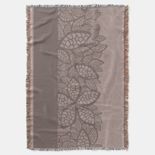 Blatmustergrenze und -hintergrund decke (Vorderseite Vertikal)