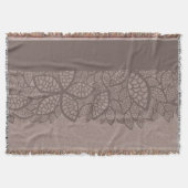 Blatmustergrenze und -hintergrund decke (Vorderseite)