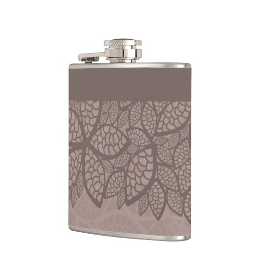 Blatmustergrenze und -hintergrund flachmann (Links)