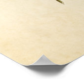 Blatt 155 | Schwarz-Rot-Blau-Warbler Poster (Ecke)