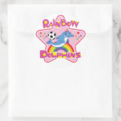 Blatt 6 Classic 3" Round Stickers (Tasche)