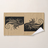 Blatt 8 badhandtuch set (Handtuch)