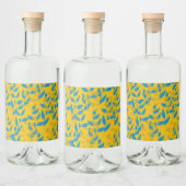 Blatt Alkoholflaschenetikett (Flaschen)