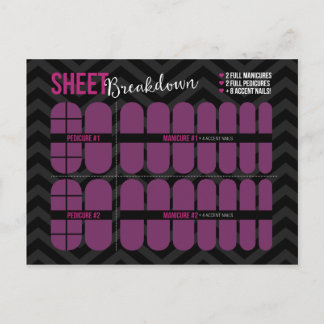 Blatt-Aufschlüsselung Anatomie einer Blatt-Postkar Postkarte