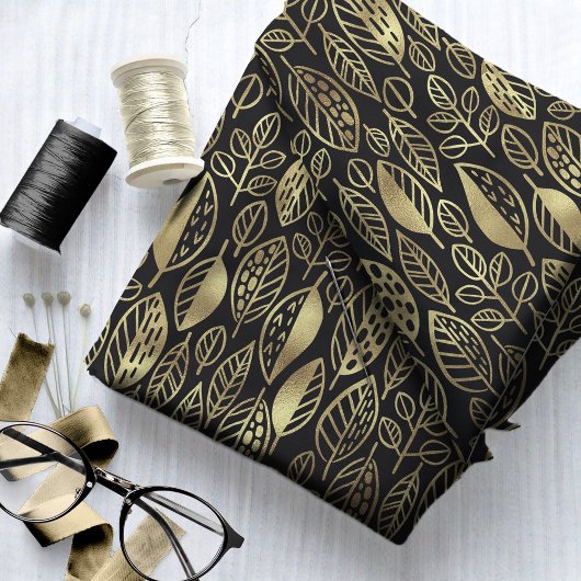 Blatt-Blatt-Muster ID495 Stoff