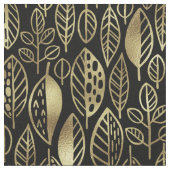 Blatt-Blatt-Muster ID495 Stoff (Nahaufnahme)