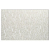 Blatt-Blatt-Muster weiß/ECKER-ID495 Stoff (Fat Quarter (45,7 x 55,9 cm))