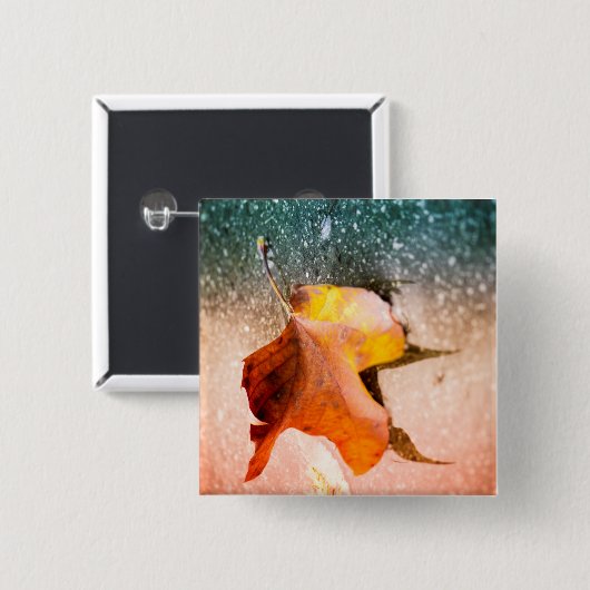 Blatt Button (Vorne & Hinten)