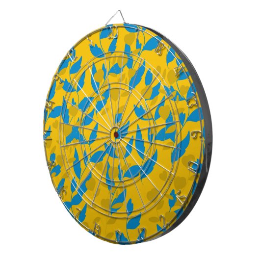 Blatt Dartscheibe (Vorderseite rechts)