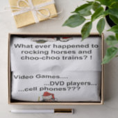 Blatt des Weihnachtsgeschenks Seidenpapier (Geschenk)