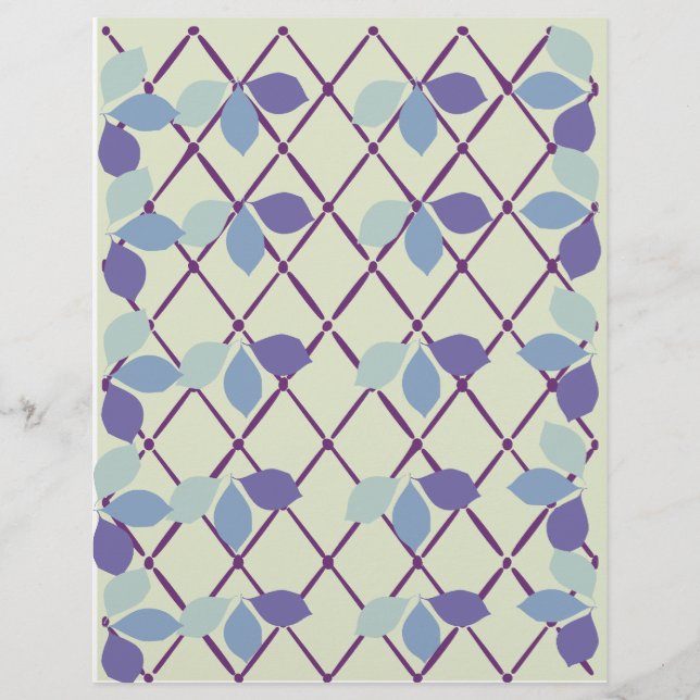 Blatt-Design-Schreibpapier (Vorderseite)