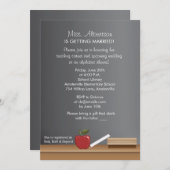 Blatt-Einladung Einladung (Vorne/Hinten)