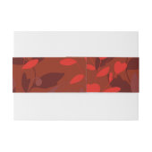 Blatt Einladungsbanderole (Rückseitenbeispiel)