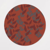 Blatt Etiketten (Design 2)