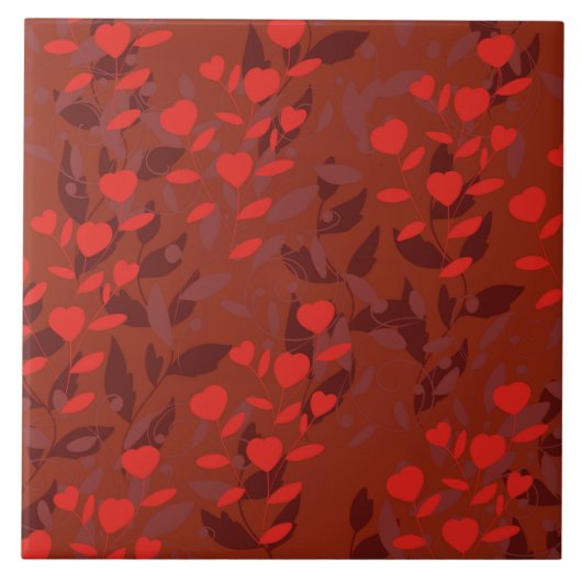 Blatt Fliese (Vorderseite)