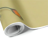 Blatt für Blumenmuster Geschenkpapier (Rolleneckpunkt)