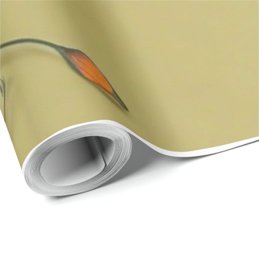 Blatt für Blumenmuster Geschenkpapier (Rolleneckpunkt)