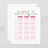 Blatt für das Journal "BUDGET Weight Tracker" (Vorne/Hinten)