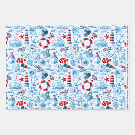 Blatt für das Nautic Haven Wrapping (Vorderseite 3)