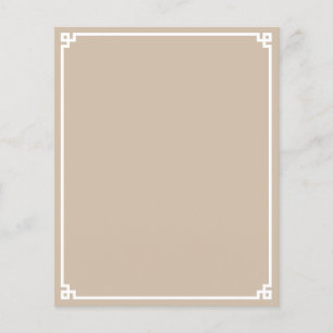 Blatt für das Weißgriechisch-beige-grenzuebergreif