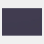 Blatt für das Wrapping von Navy und Gold Square (Vorderseite 2)