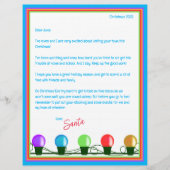 Blatt für Elfen und Santa Letter (Vorderseite)