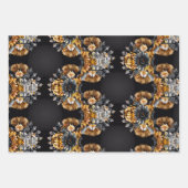 Blatt für Hochzeitsgeschenke aus Gold und Silber (Vorderseite 3)