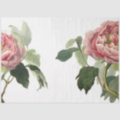 Blatt für rosa Rose-Junk-Zeitschriften Seidenpapier (Vorderseite)