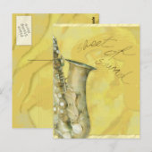 Blatt für Ton, Postkarte (Vorne/Hinten)