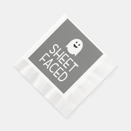 Blatt gegenüber Funny Halloween Party mit Niedlich Serviette (Ecke)